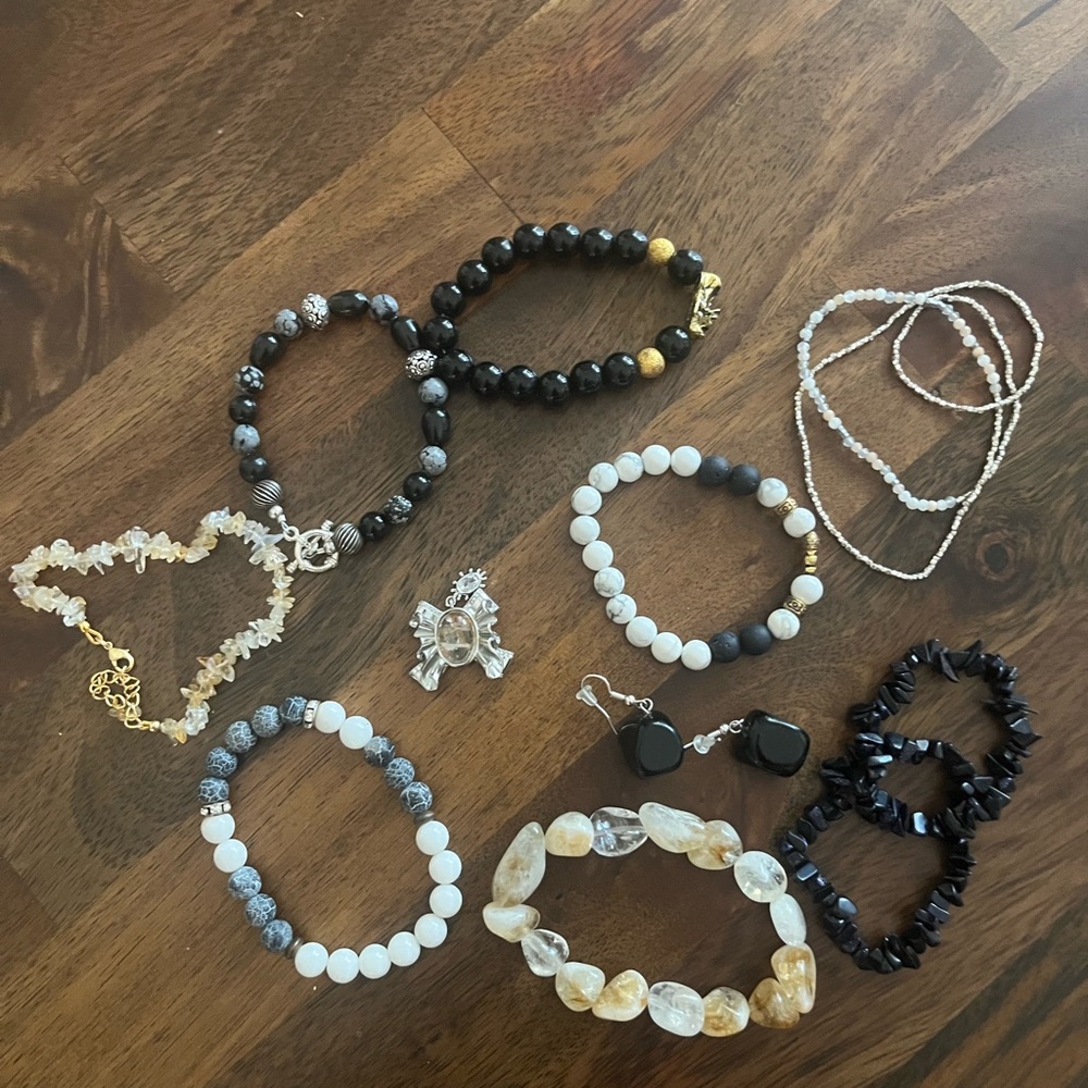 Multi-Color Crystal Bracelet Bundle and more…
